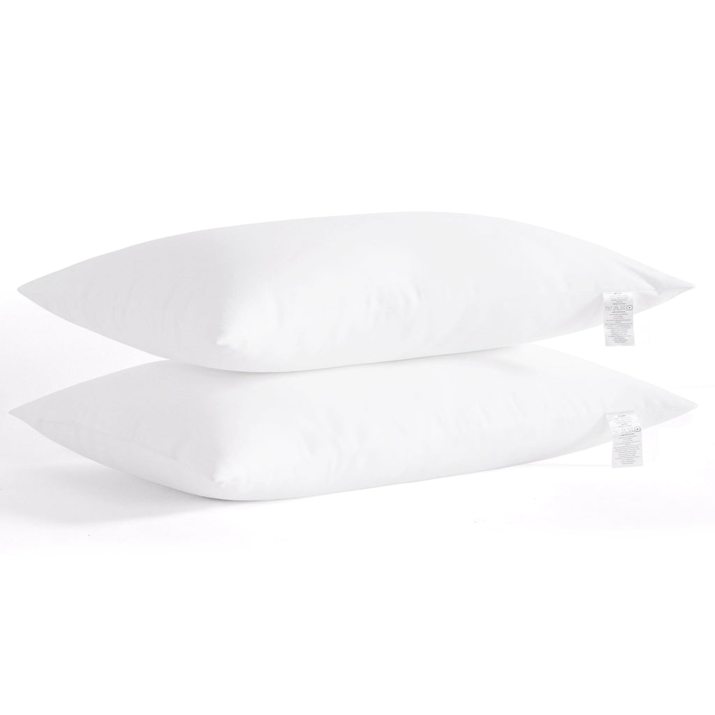 King Down Alternative Bed Pillows Set of 2 White R34875