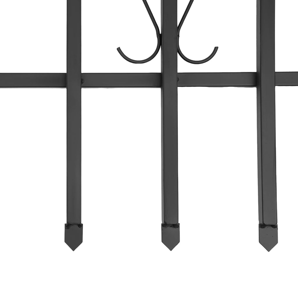 Black 24" x 36" 2 Packs Window Security Bars I67705