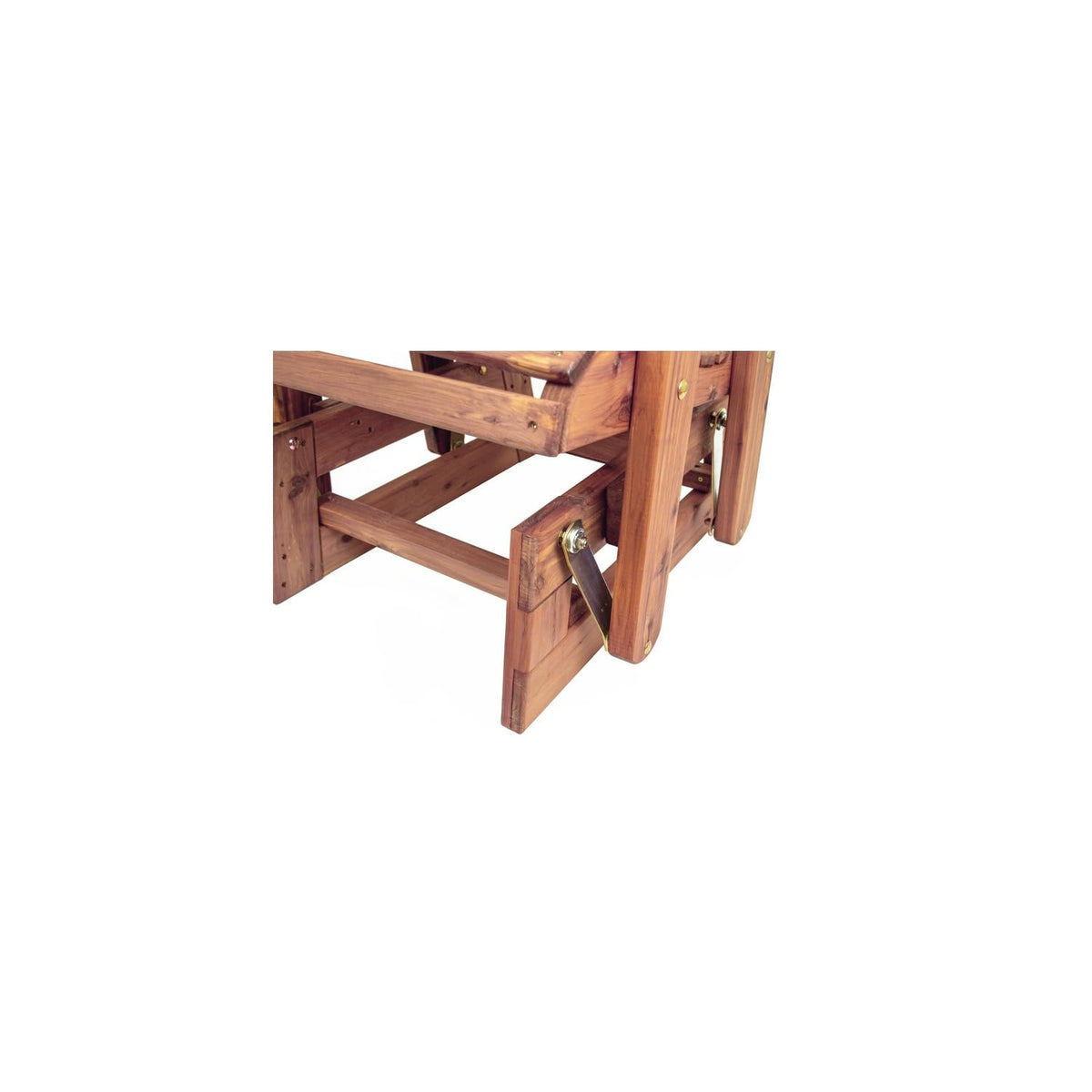 Cedar Fan-Back Outdoor Rocker O3062
