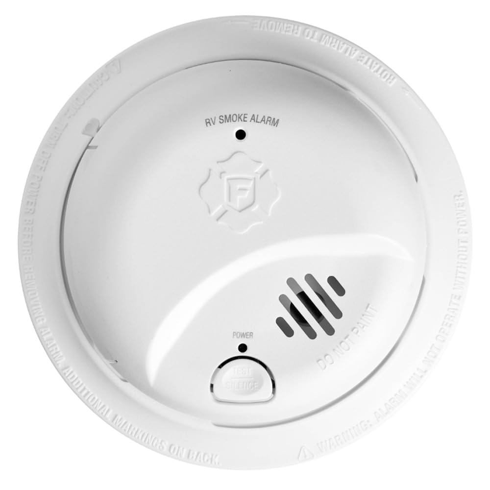 Battery-Operated Smoke Alarm F258293