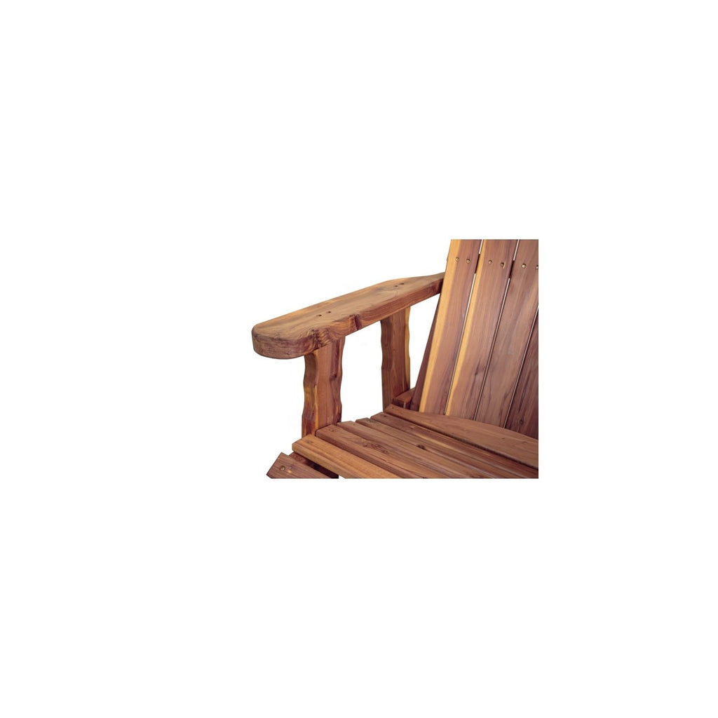 Cedar Fan-Back Outdoor Rocker O3062