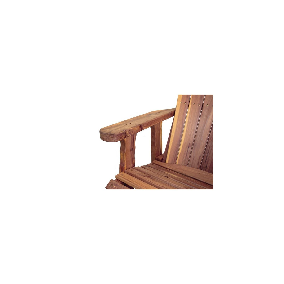 Cedar Fan-Back Outdoor Rocker O3062