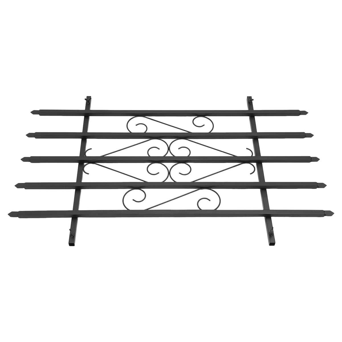 Black 24" x 36" 2 Packs Window Security Bars I67705