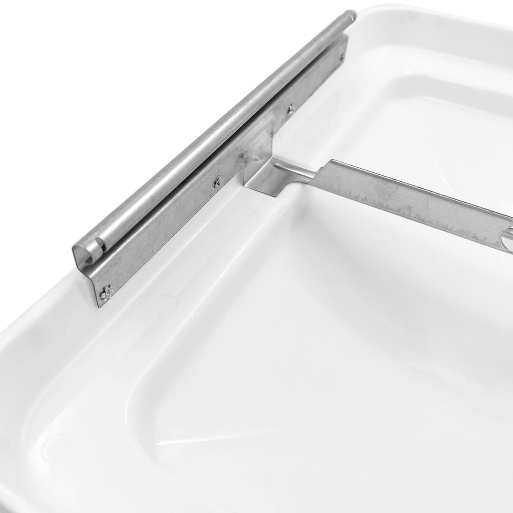 White 2Pcs 14" x 14" RV Roof Vent Lid Cover U7712