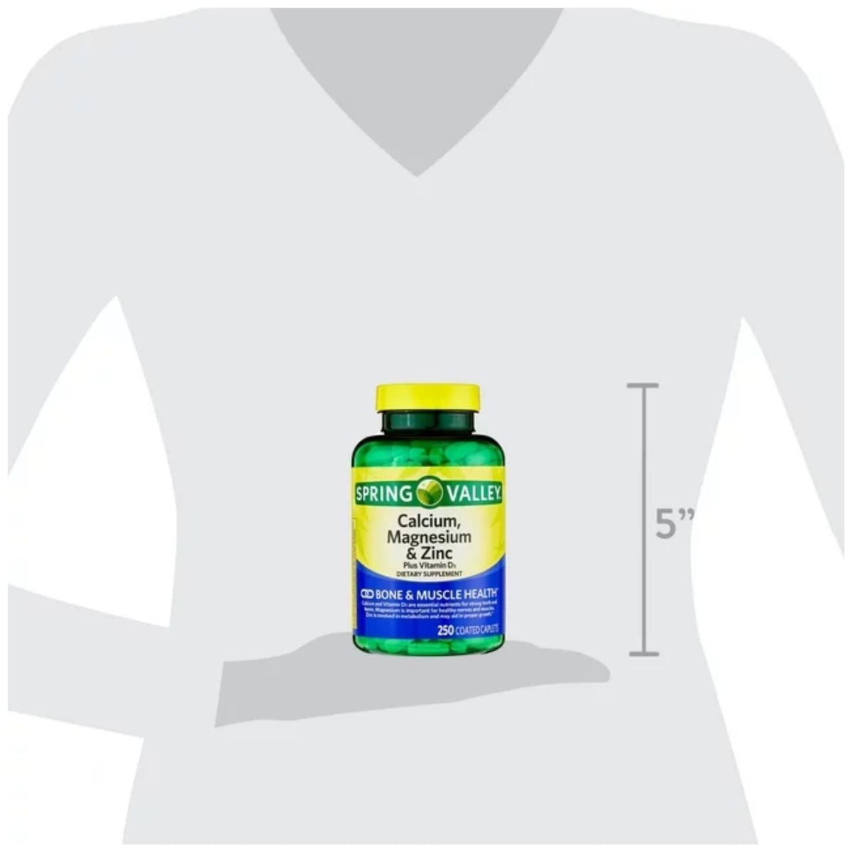 Calcium Magnesium Zinc with Vitamin D3 Supplement H186