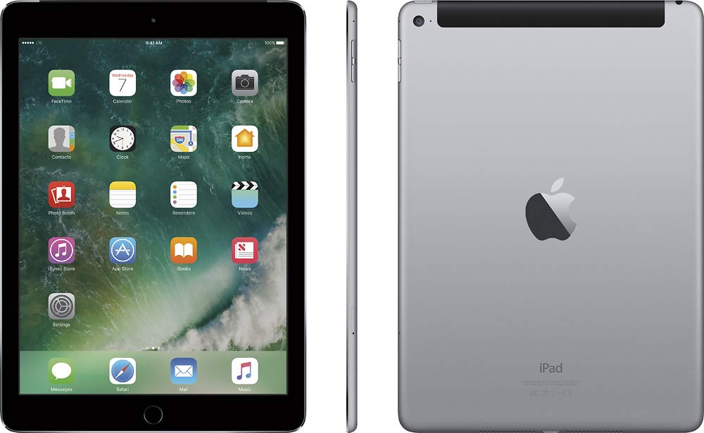 64GB Wi-Fi Cellular Unlocked 9.7inch Space Gray Tablet R3725