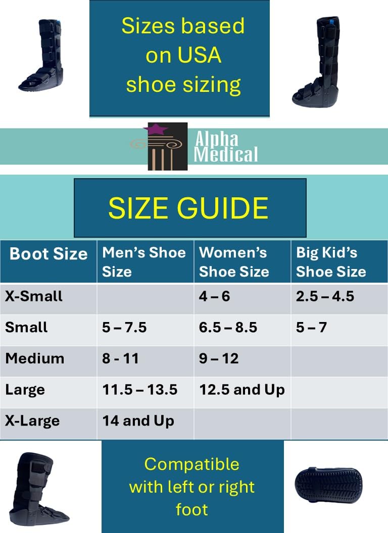 Tall Fracture Boot Walking Boot Medium K7220