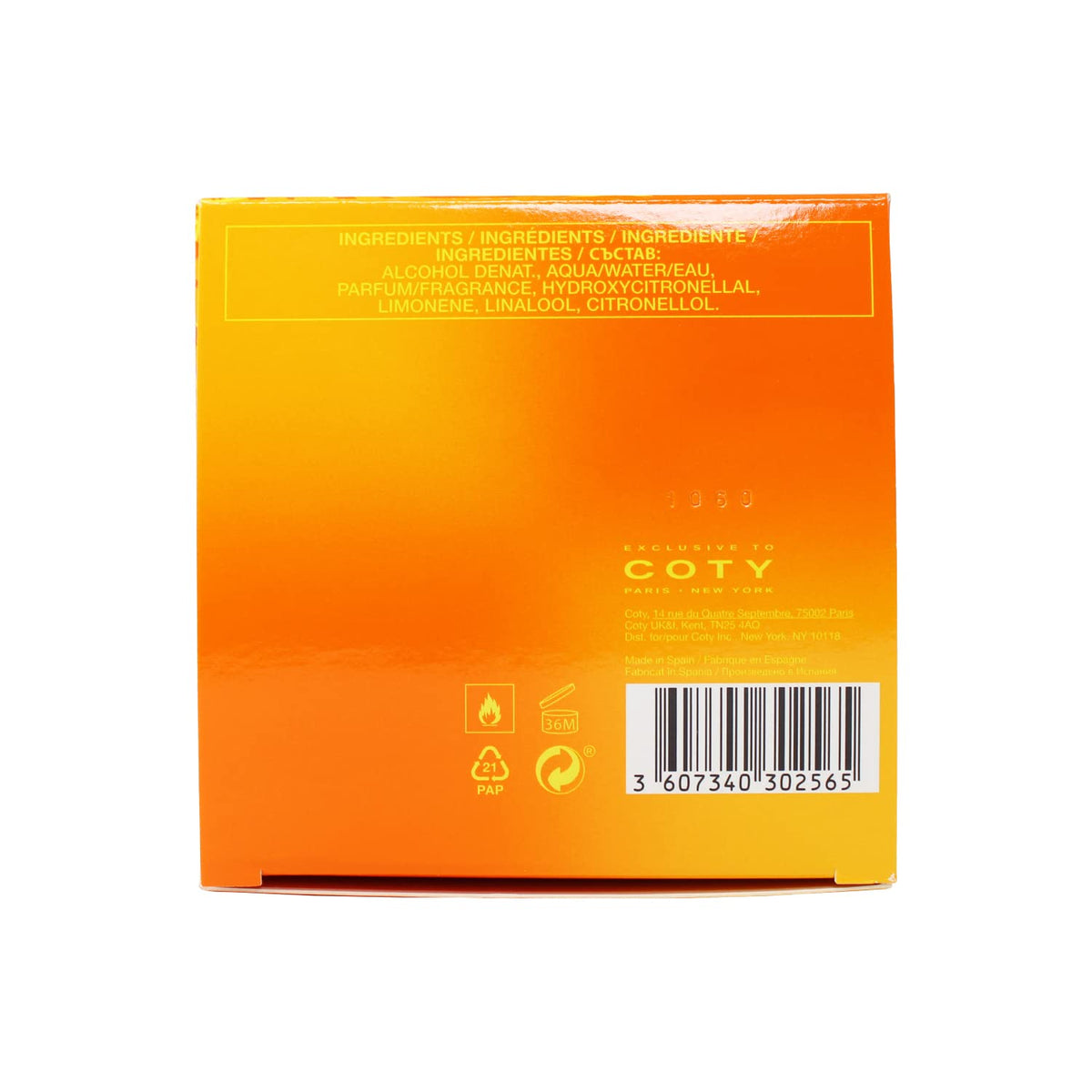 Eau De Toilette Spray 3.4 oz S661202