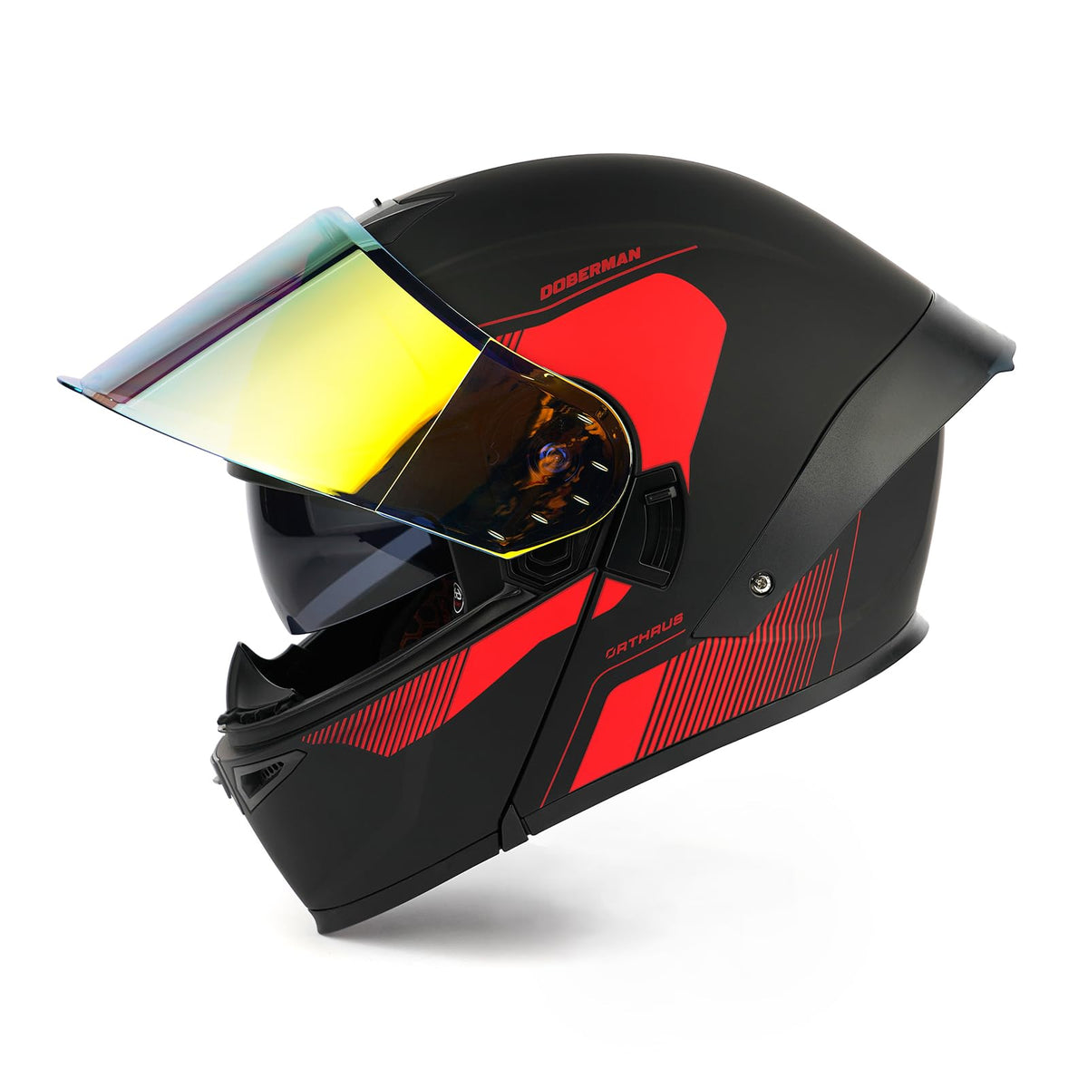 Modular Motorcycle Helmet with LED Lights O623249