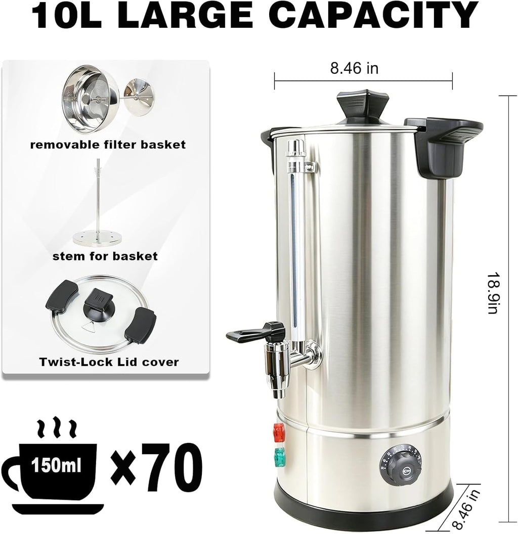 70 Cup Stainless Steel Coffee Urn N526