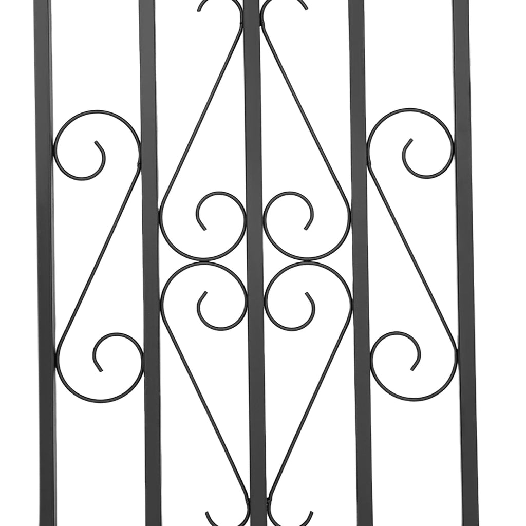 Black 24" x 36" 2 Packs Window Security Bars I67705