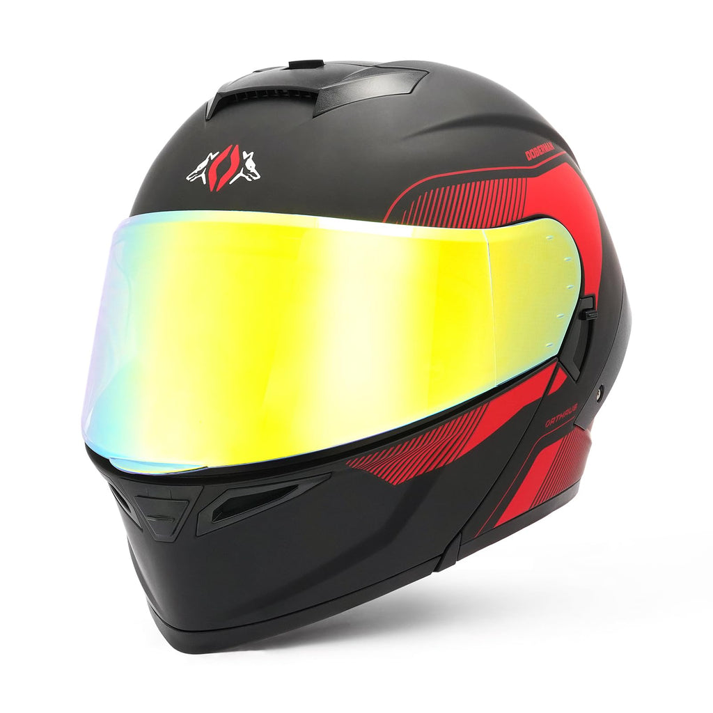 Modular Motorcycle Helmet with LED Lights O623249