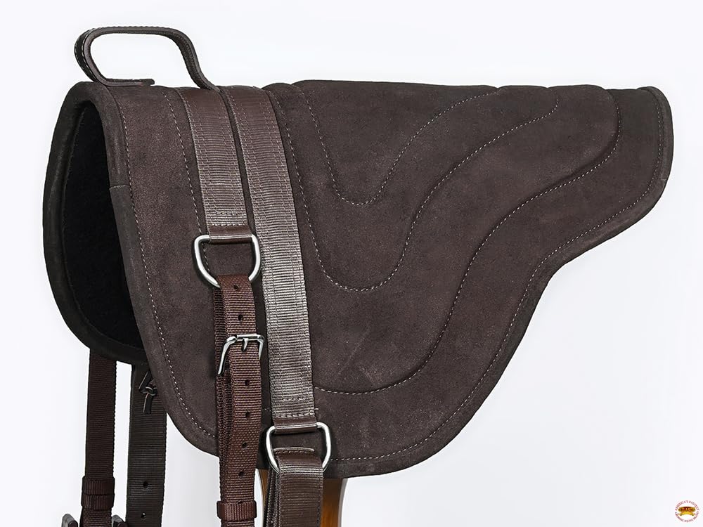 Brown Western Bareback Saddle Pad D431812