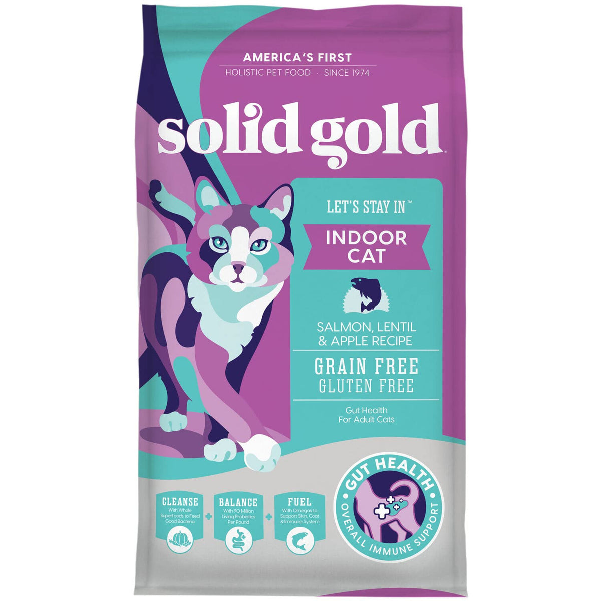 Salmon Dry Cat Food and Wet Cat Food Variety Pack T473
