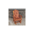 Cedar Fan-Back Outdoor Rocker O3062