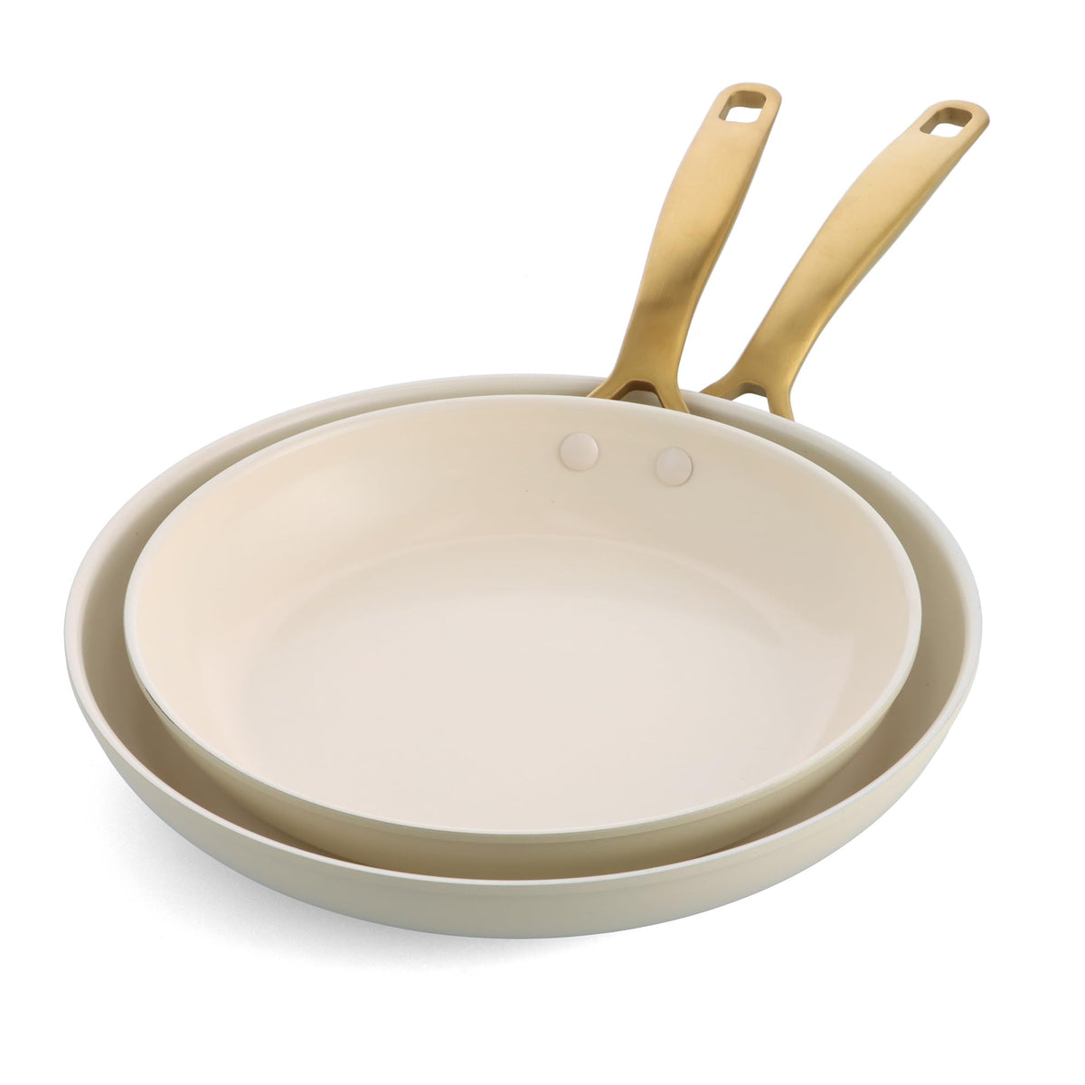 Nonstick Ceramic 2 Piece Frying Pan Skillet Set G806511