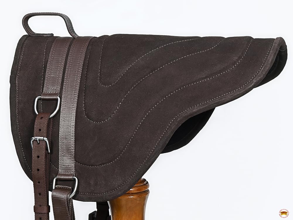 Brown Western Bareback Saddle Pad D431812