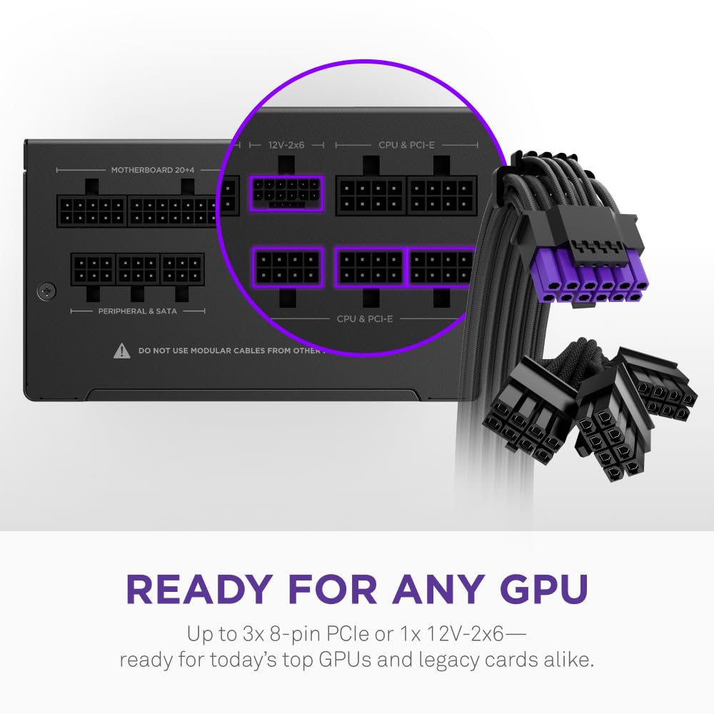 1000W ATX 3.1 80+ Gold Power Supply M13018