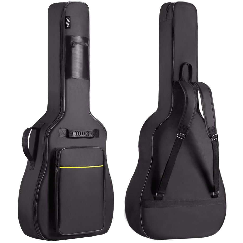 41 In 0.35 In Thick Padding Soft Guitar Bag Black G8413