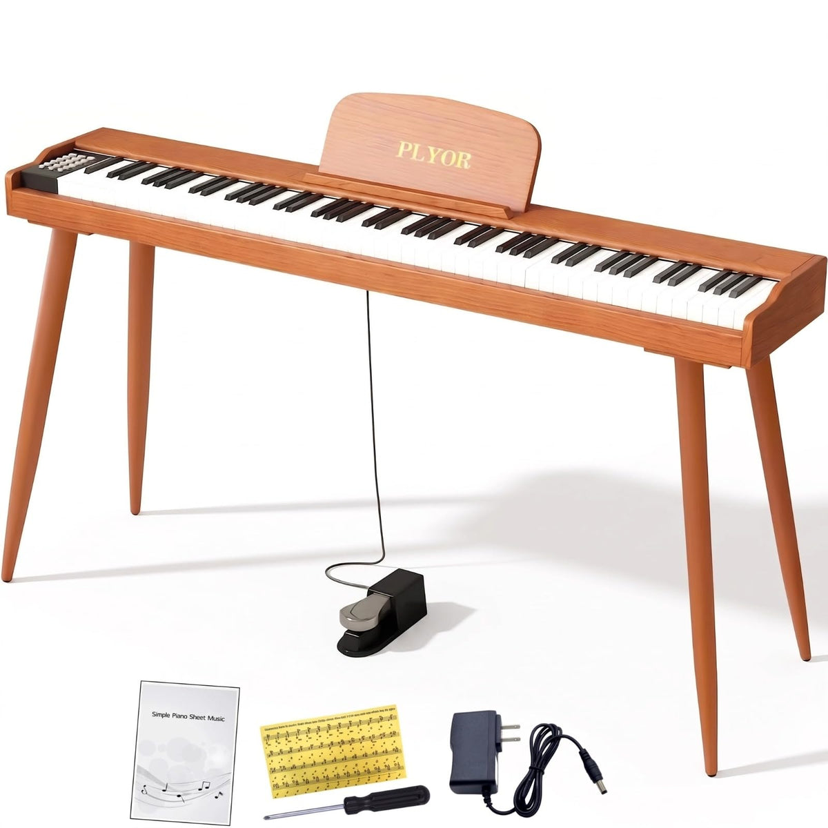 88 Key Semi Weighted Full-Size Electric Piano Keyboard R1645