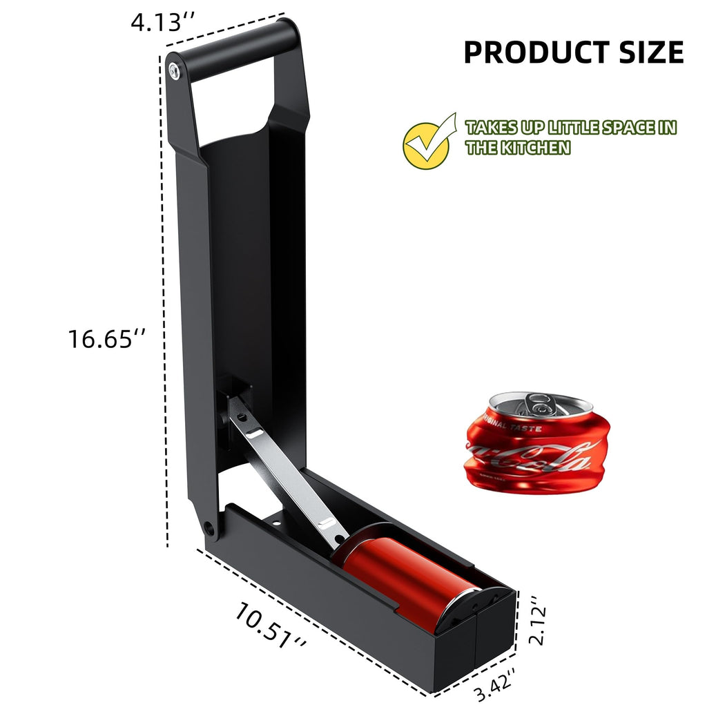 Wall-Mounted Heavy Duty Can Crusher D4479
