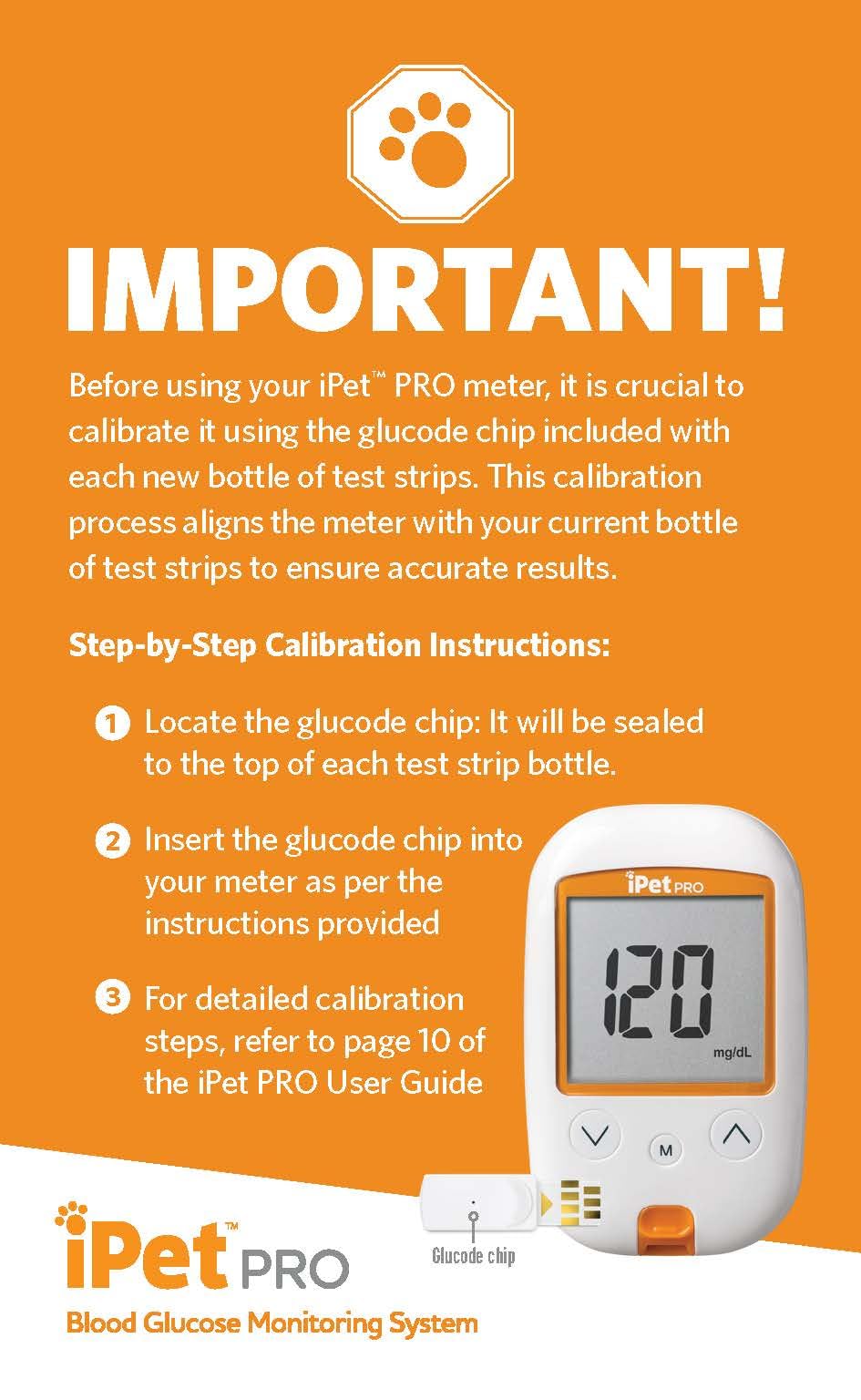 Blood Glucose Monitoring System for Dogs & Cats J426