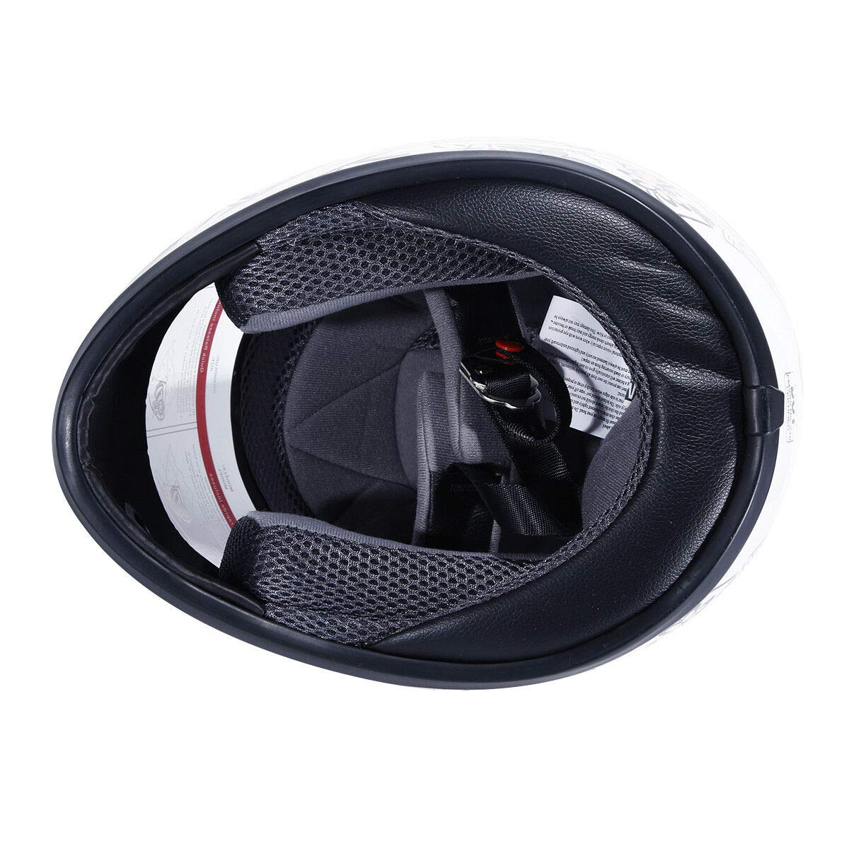 Full Face Motorcycle Helmet DOT Matte L196
