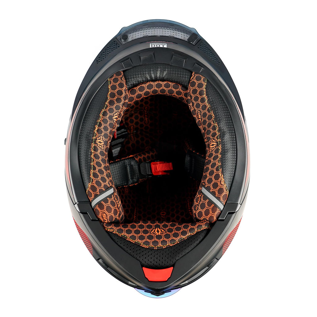 Modular Motorcycle Helmet with LED Lights O623249