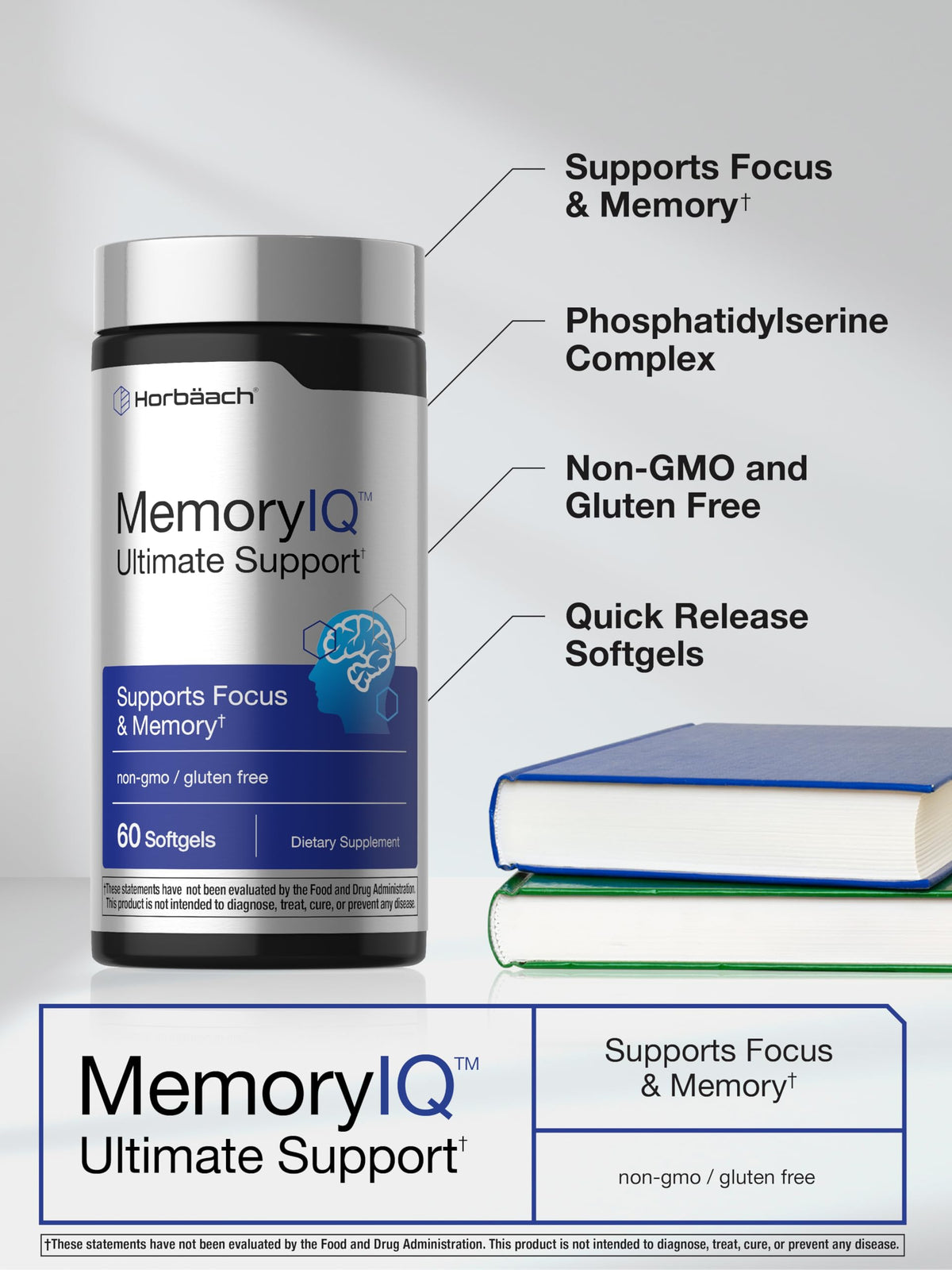 Memory Support Supplement 60 Softgels R76019
