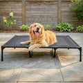 Elevated Dog Bed with Metal Frame, X-Large Grey K826289