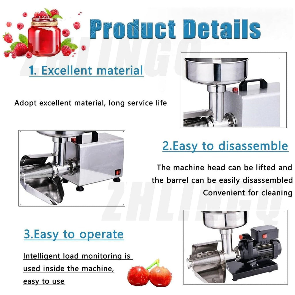450W Electric Sauce Maker with Funnel & Trough C9904