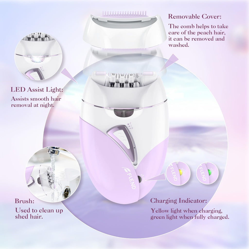2-Speed Adjustable Epilator with 36 Tweezers Y5759