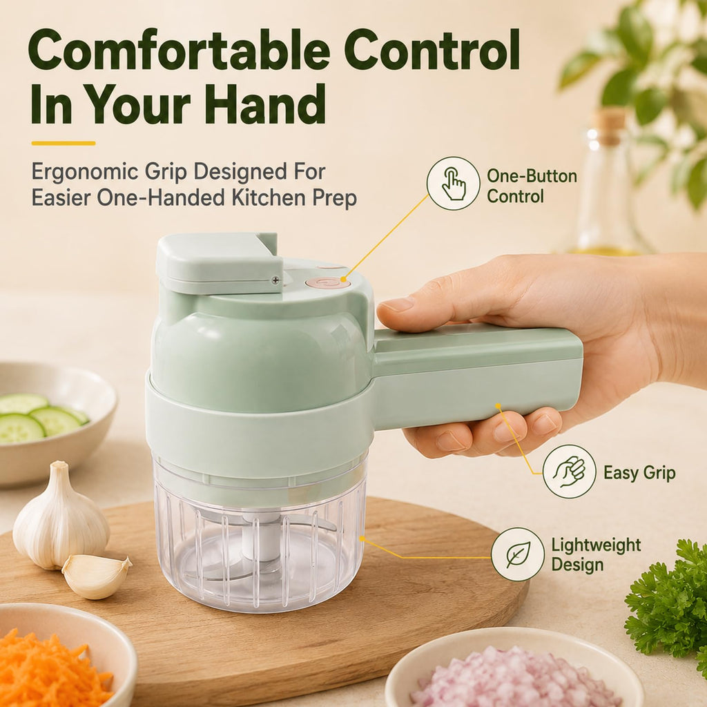 4 in 1 Handheld Electric Food Chopper C4534