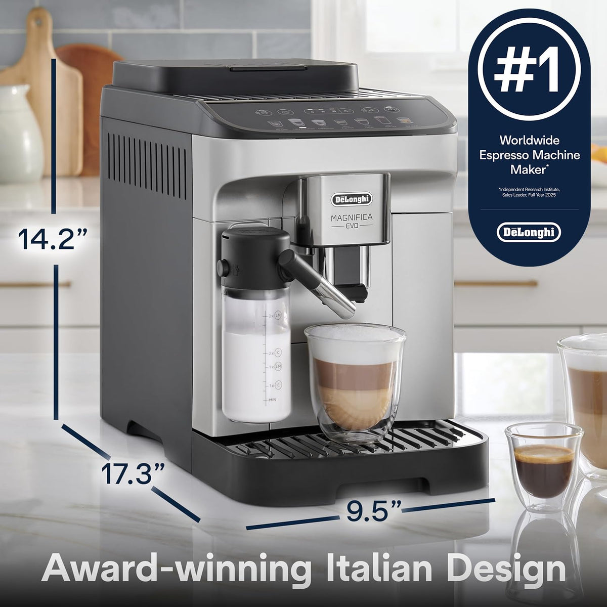Automatic Espresso Machine with Milk Frother L119