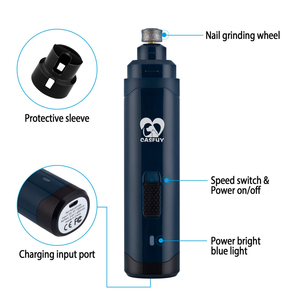 2-Speed Electric Pet Nail Grinder O8976