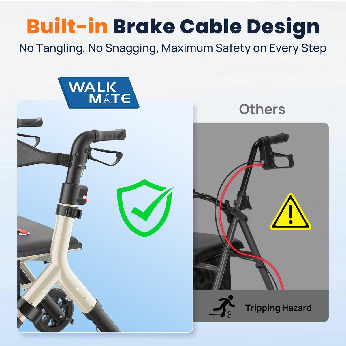 Rollator Walker with Seat X9031