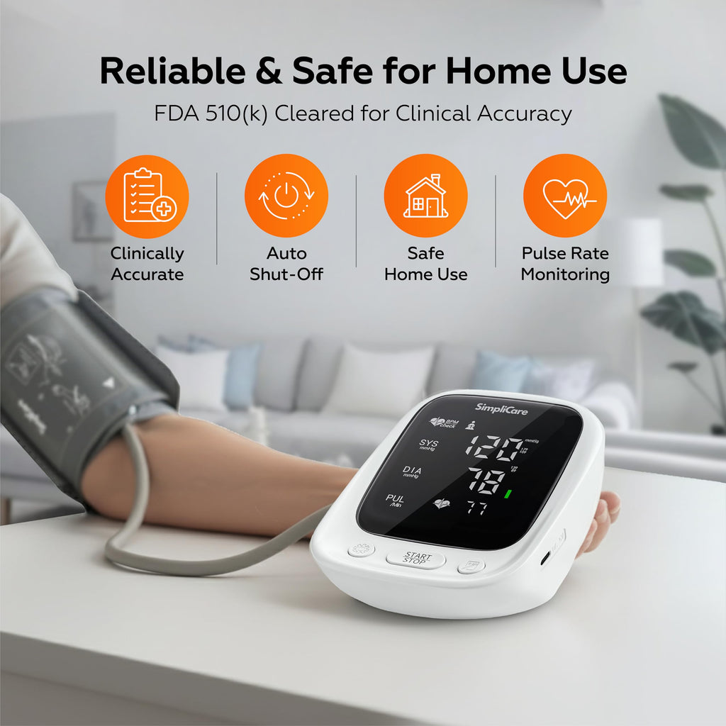 Blood Pressure Monitor with XL Blood Pressure Cuff T187