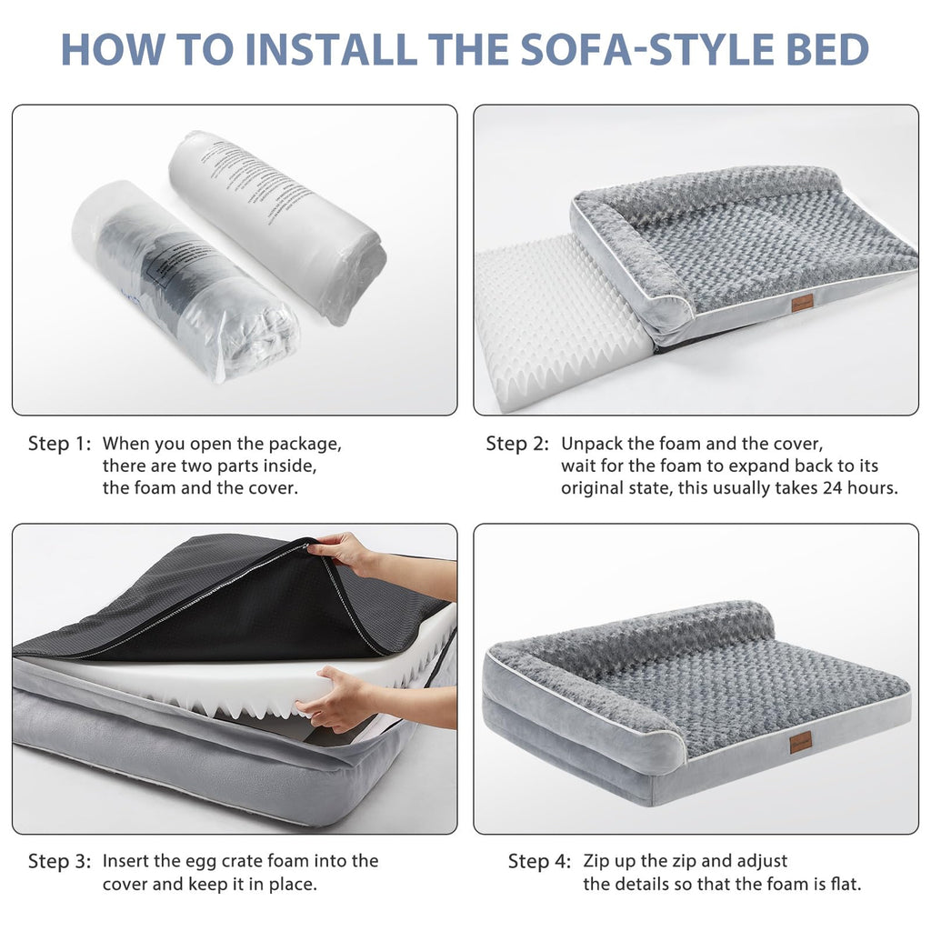 Washable Orthopedic Dog Bed Z36425