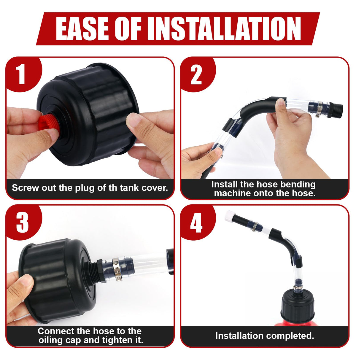 5 Gallon Fuel Jug Hose and Cap Kit X95373