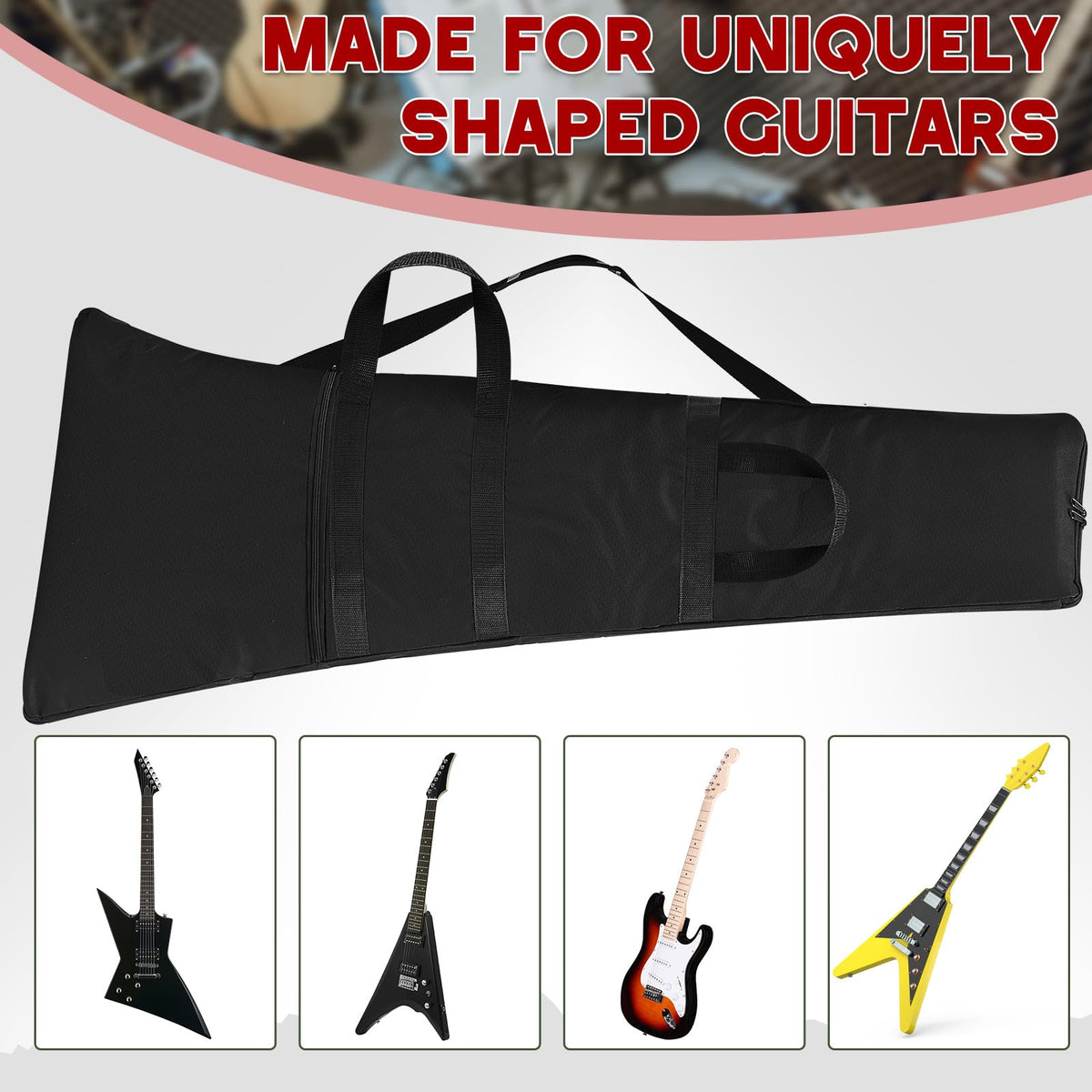 Foam Padded Guitar Gig Bag X72712