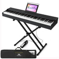88 Key Fully Weighted Hammer Action Digital Piano with Stand B43696