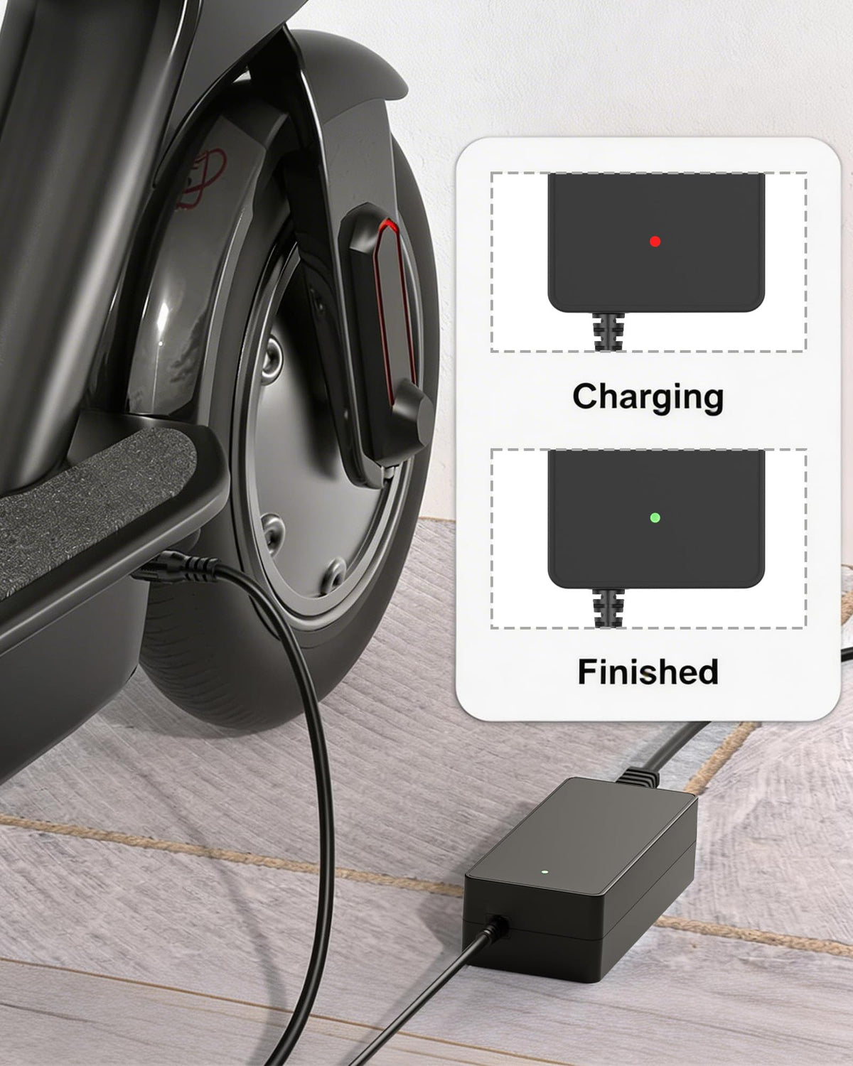 42V 2A Scooter Charger A207701
