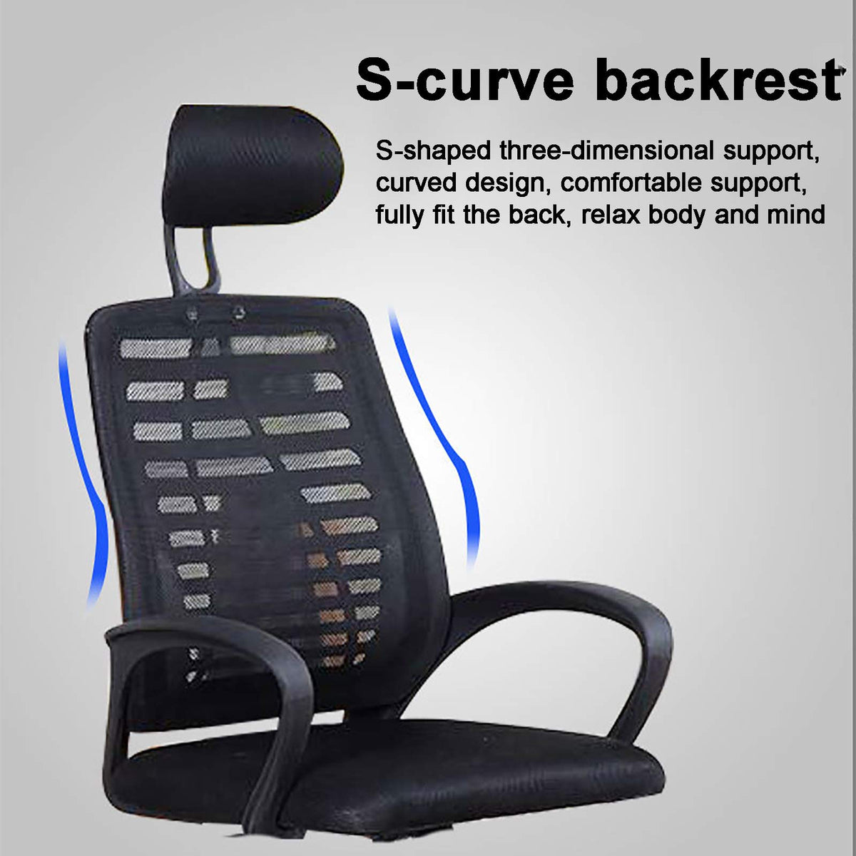 Ergonomic Mesh High Back Swivel Office Chair V700105