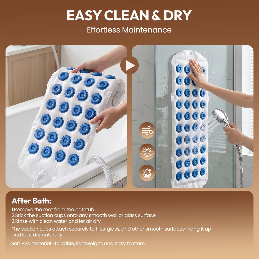 Bubble Bath Mat with Heater S76940