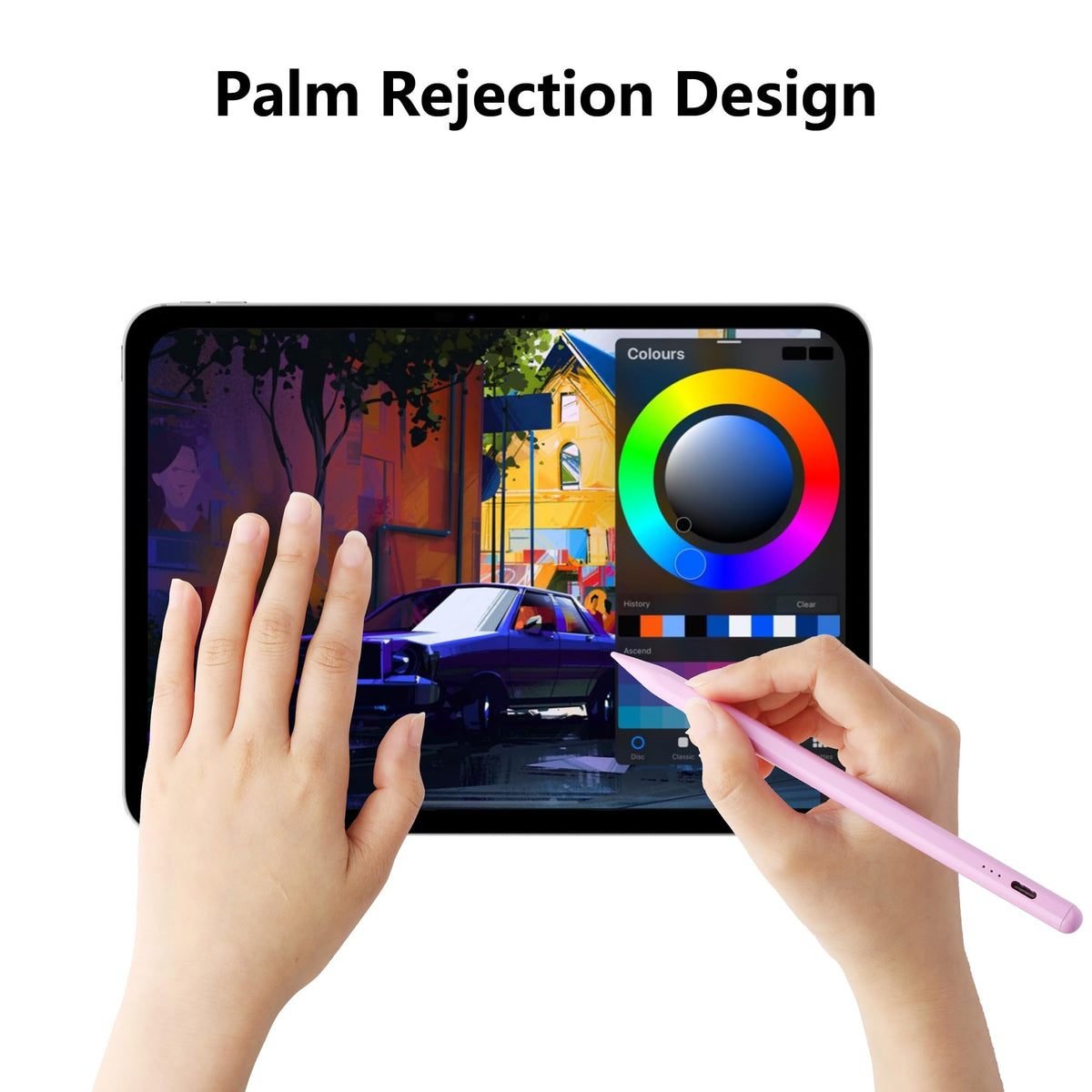 Purple Stylus Pen for iPad V584110