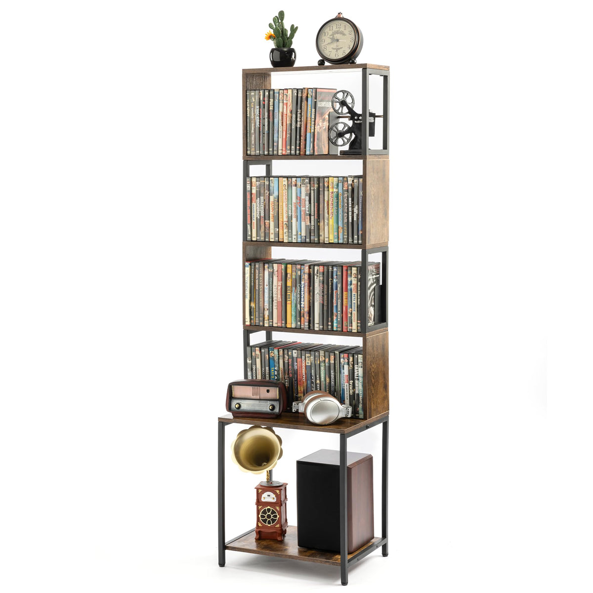 6-Tier CD DVD Storage Rack B96519