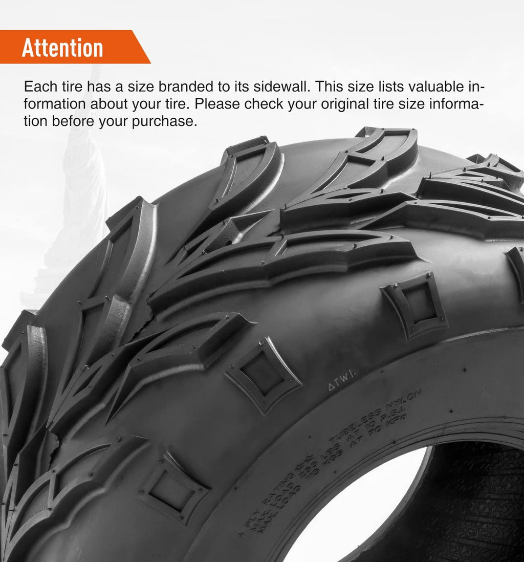 19x7-8 Tubeless ATV Tire A130292