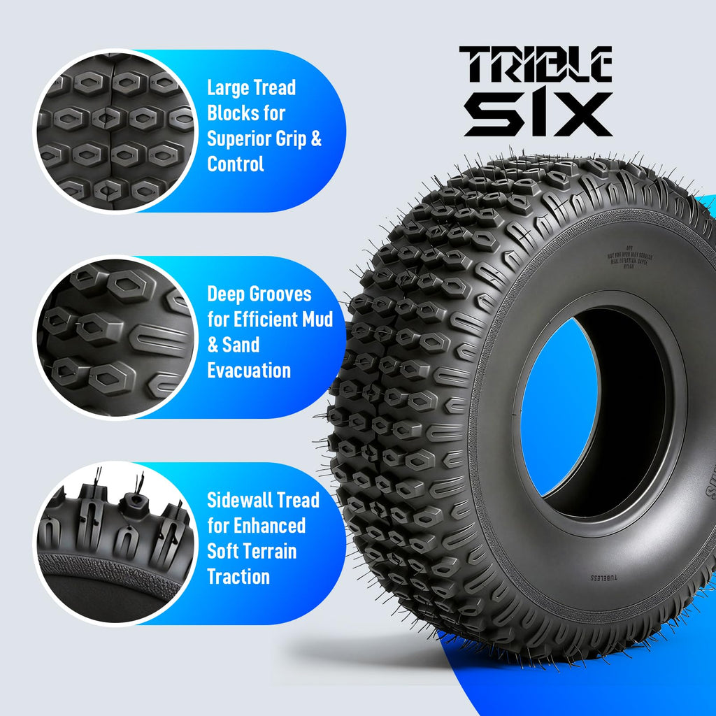 Set of 2 20x7-8 All-Terrain Tires Y504845