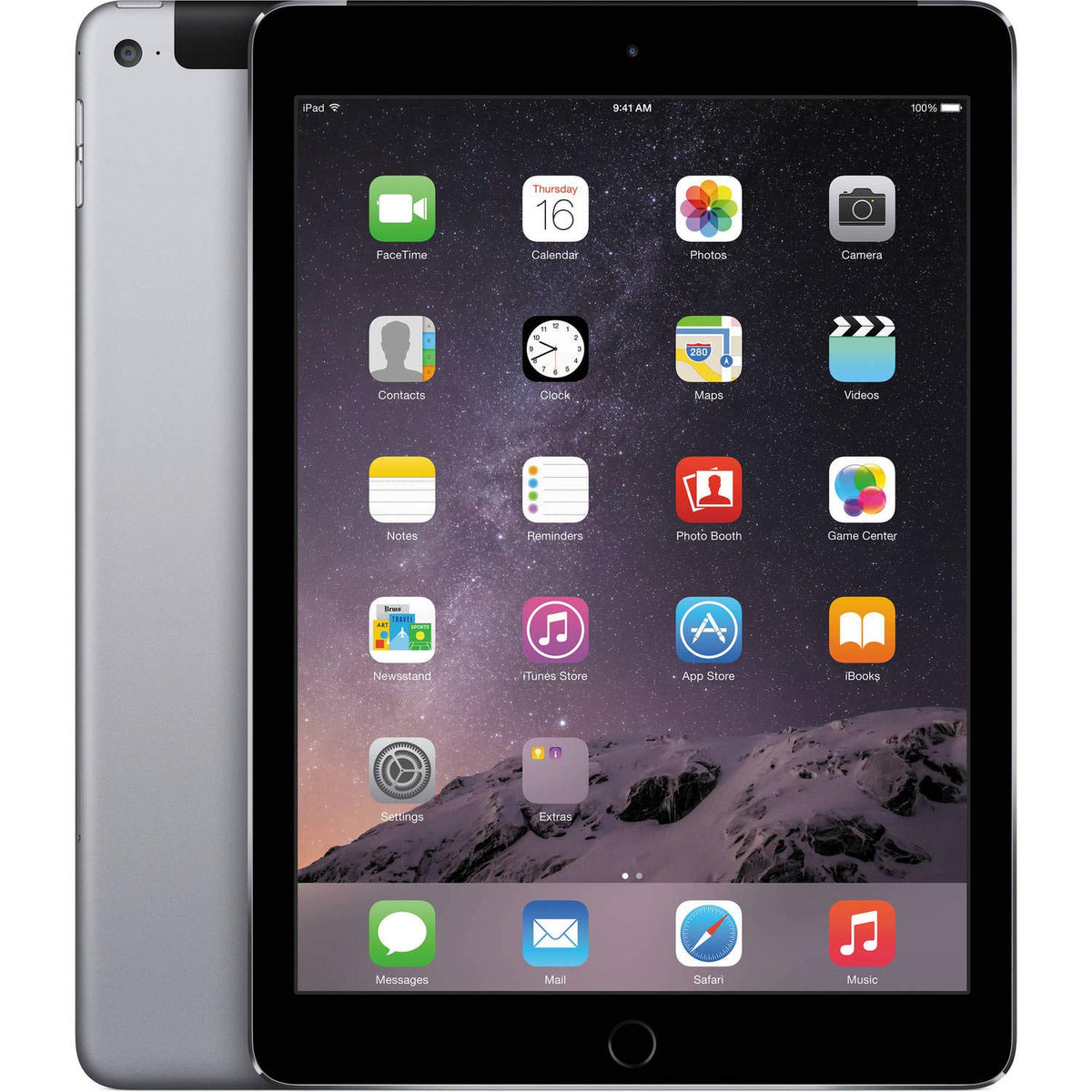 64GB Wi-Fi Cellular Unlocked 9.7inch Space Gray Tablet R3725