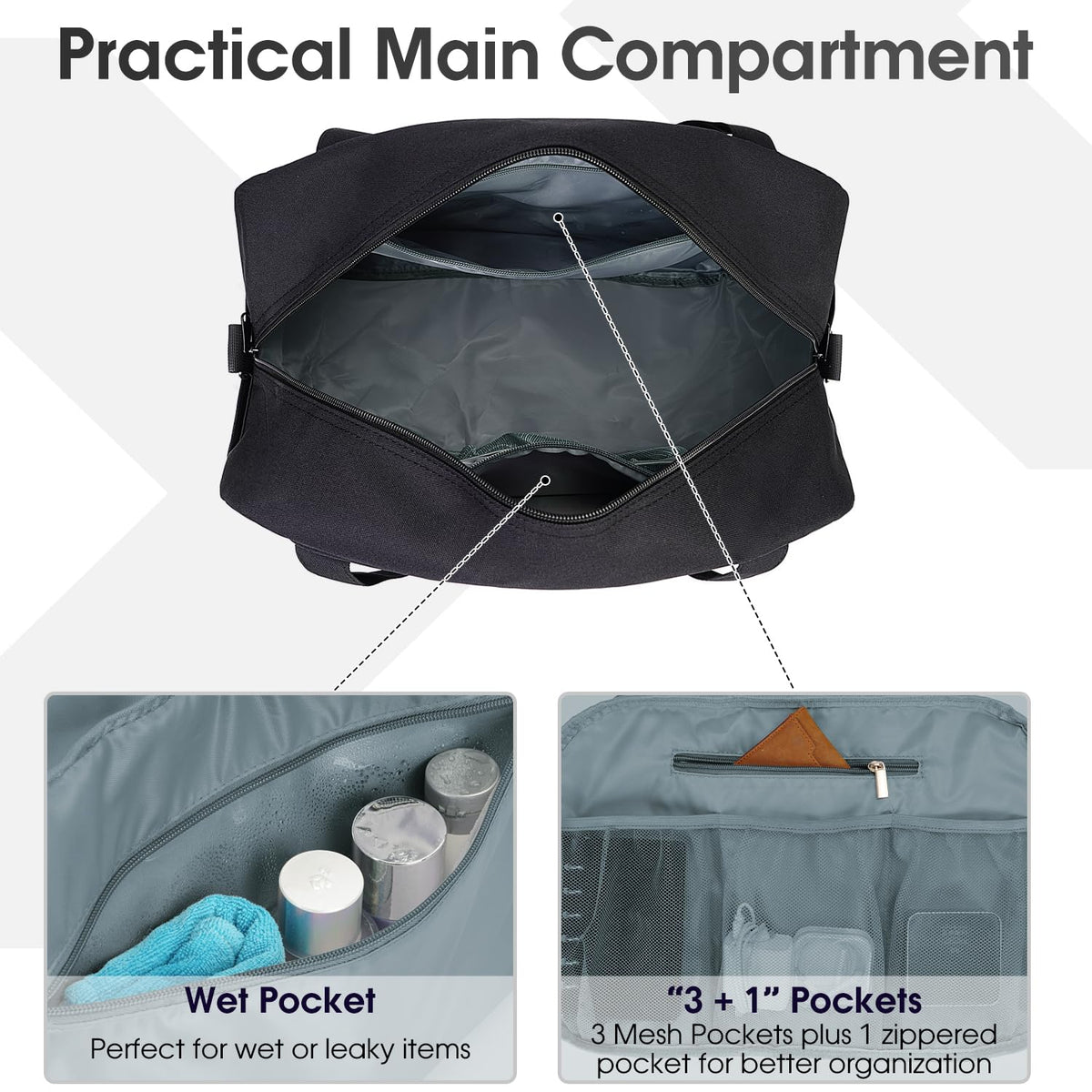 Carry on Duffle Bag Underseat C901606